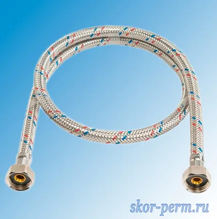 Фото №0 Подводка для воды 1/2&quot; г/г 100 см