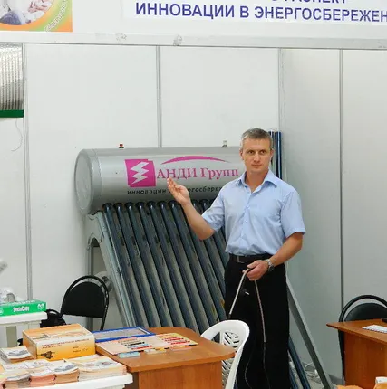 Фото №7 Дача-Эконом  XF-II-10-80  бак 80л  Солнечный водонагреватель с контроллером