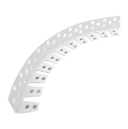 Фото №0 Угол штукатурный арочный 2мм из ПВХ (2,5м) Белый