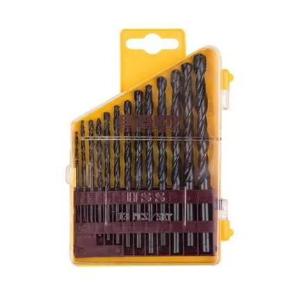 Фото №0 Набор сверл по металлу, 1,5-6,5 мм, 13 предметов, HSS Бибер 74131