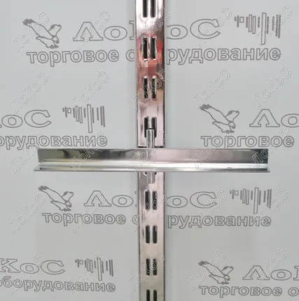 Фото №0 Полкодержатель внутренний L=300мм, (пара), хром