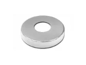 Фото №0 Низ стойки Ø38 мм. Внешний Ø102 мм. AISI 304. Поверхность зеркальная.