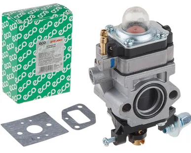 фото Карбюратор триммера бензинового ECO GTP-X001 объем двигателя 42/52 см3