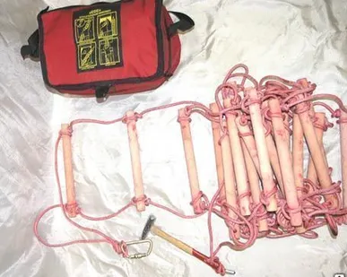 фото Лестница веревочная капроновая 10 м