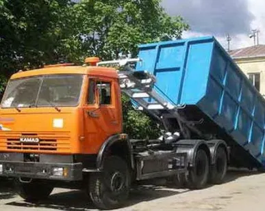 фото Вывоз строительного мусора мультилифтом 27 м/куб. Воронеж