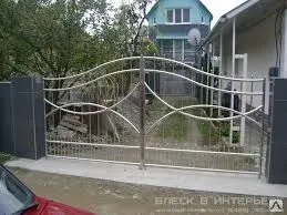 фото Изготовление ворот, калиток из нержавеющей стали