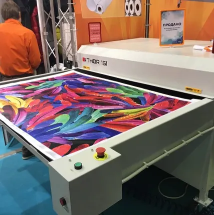Фото №0 Широкоформатный планшетный термопресс THOR 151 (1 м х 1,5 м) для для печати методом сублимации в Санкт-Петербурге