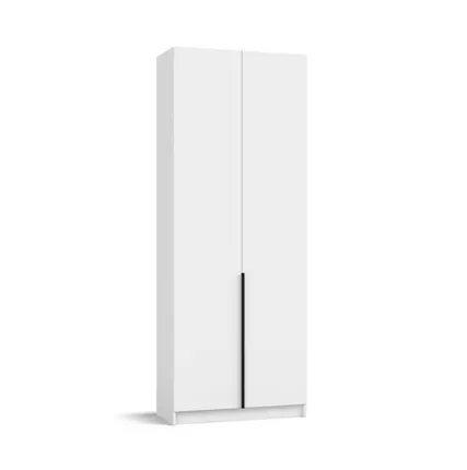 Фото №0 Босс Стандарт 80*220 шкаф распашной 2Д Белый