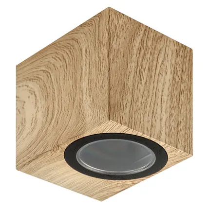 Фото №0 Светильник уличный UUL-P41A 6W-GU10 IP65 PINE под лампу GU10 архитектурный накладной цвет корпуса сосна TM Uniel