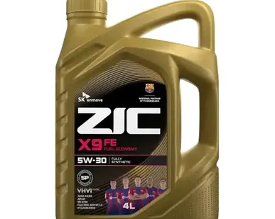 фото Моторное масло ZIC 162615 5W-30 синтетическое 4 л