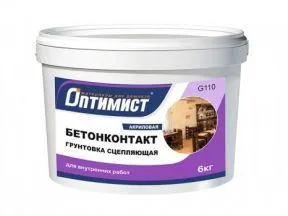 Фото №3 Бетонконтакт Оптимист, универсальный, 12кг