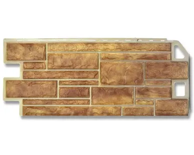 фото Фасадная панель (АП) "КАМЕНЬ" Кварцит 1140*480 мм (раб.размер 1010*450)