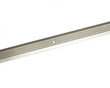 фото Порожек стыкоперекрывающий серебро люкс ПС-03 1350*37мм, ЛУКА