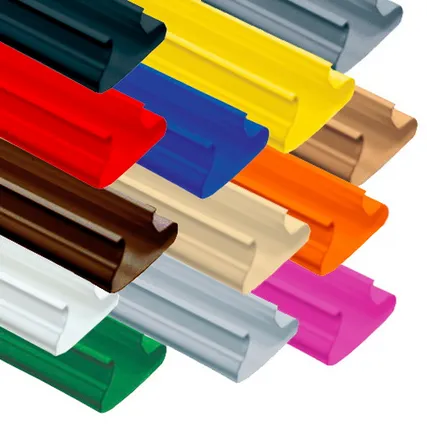 Фото №0 Вставка для экономпанелей пластиковая L=1200мм серый