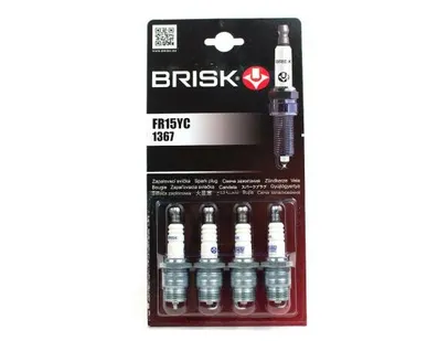 фото Свеча BRISK SUPER R FR15YC [упаковка 4 шт.]