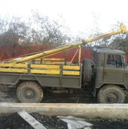 Фото №0 Аренда ямобура ГАЗ 66 с оператором