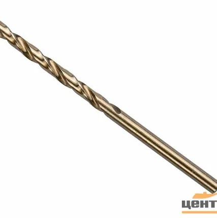 Фото №0 Сверло по металлу 03,2х65мм, ПРАКТИКА, Р6М5К5, кобальтовое, блистер
