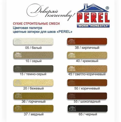 Фото №0 Затирочная смесь Perel RL 0410 серая