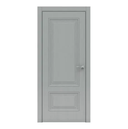 Фото №0 дверь межкомнатная глухая бизнес парк piramida 1, жемчуг, 600*2000мм.