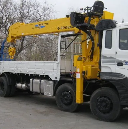 Фото №0 Аренда кран манипулятора 5 тонн (стрела 11 метров)