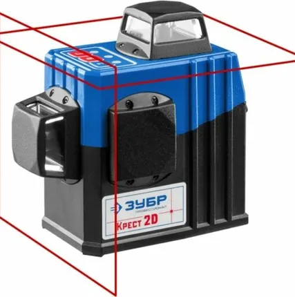 Фото №0 Лазерный нивелир (уровень) ЗУБР Крест-2D 34907 360 градусов