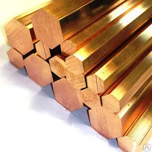 Фото №0 Шестигранник латунный 3