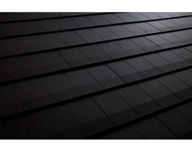 фото Лист Декра Квадро матовый черный Decra