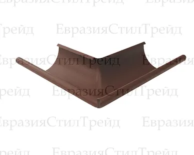 фото Угол желоба внешний D125 OSNO MATTE | RAL 8017 Коричневый шоколад
