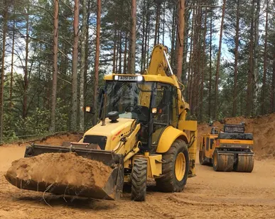 фото Аренда экскаватора-погрузчика New Holland LB110B, Всеволожск
