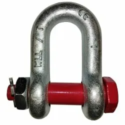 фото Скоба такелажная грузоподъемная прямая с гайкой - 4,75т 22мм