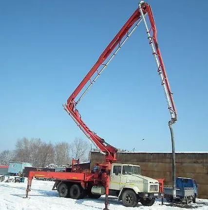 Фото №0 Аренда авто бетононасосов с длиной стрелы 20 метров