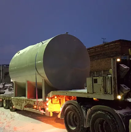 Фото №3 Резервуар горизонтальный стальной 75 м3 (РГСН, РГСП)