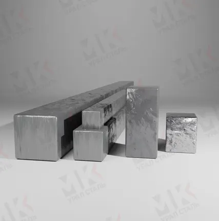 Фото №0 Поковка 430 мм 40ХН ГОСТ 7505-89 квадратная