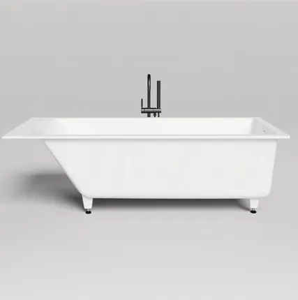 Фото №0 Ванна встраиваемая Salini S-Sense CASCATA KIT 180x80 матовая/ДК белый 104513M