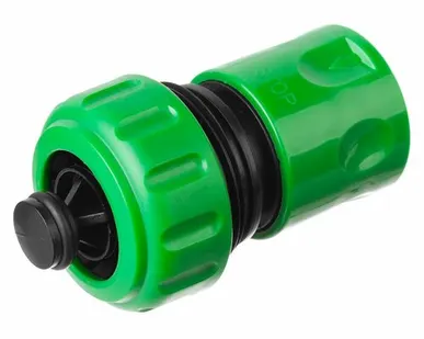 фото Соединитель быстросъёмный для шланга РОСТОК RС-34 с автостопом ¾"