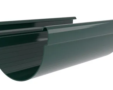 фото Желоб 135 ПВХ Grand Line 3м зелёный (RAL 6005)