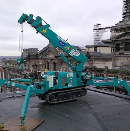 Фото №0 Аренда гусеничного крана-паука Маеда