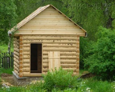 фото Сруб бани 4х4