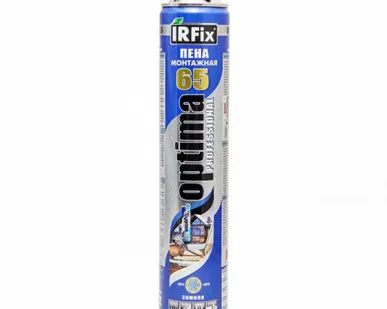 фото Пена монтажная профессиональная OPTIMA 65, Ирфикс, 800мл