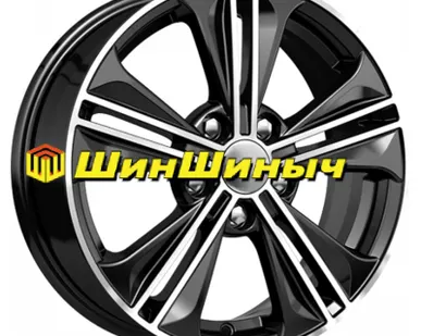 фото 6x16/5x112 ET48 D57,1 КС778 Алмаз черный