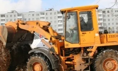 фото Аренда экскаватора-погрузчика АМКОДОР 332C4, Москва