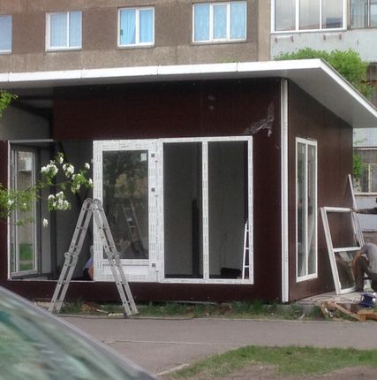 Фото №0 Строительство сборно разборных павильонов