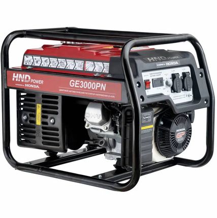 Фото №0 Генератор бензиновый HND GE 3000 PN