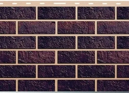 Фото №0 Фасадные панели Панель кирпич (жжёный), 1,14 х 0,48м