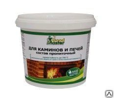 фото Состав пропиточный для каминов Master Good Термостойкость до 250 С, 1 л
