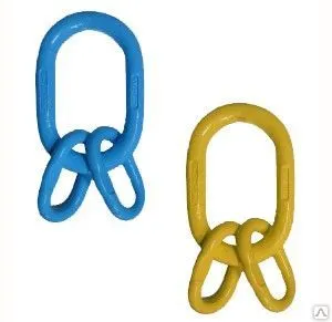 фото Звено овальное с доп.звеньями и плоским профилем 17,0 t (г/п17,0 т)