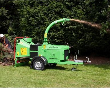 фото Измельчитель веток Greenmech Arborist 150