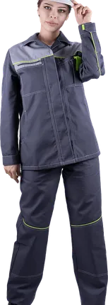 Фото №0 Куртка ТУРБО летняя, серая, женская