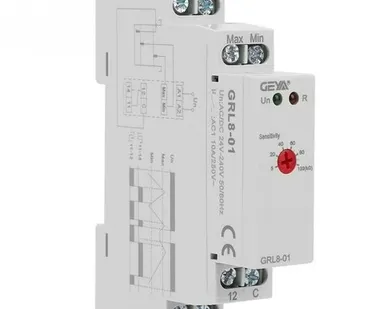 фото Реле контроля уровня жидкости в модульном корпусе на Din-рейку GRL8-01