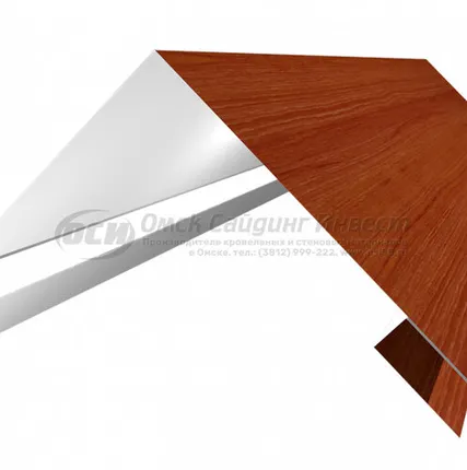 Фото №0 Угол сложный (Евробрус) Античный дуб (0.45)